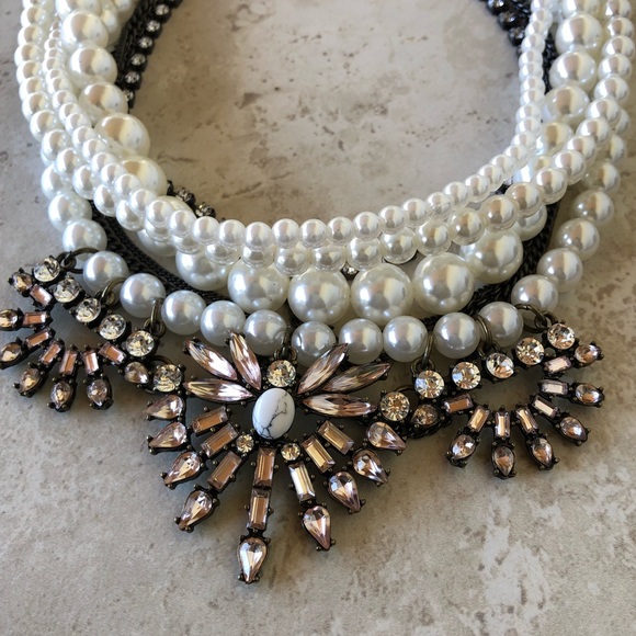 Baublebar Pearl Statement Necklace - Picture 4 of 8